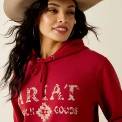 Ariat Hoodies & Sweatshirts|Sweatshirts & Hoodies*Ranch Goods Hoodie RIO RED