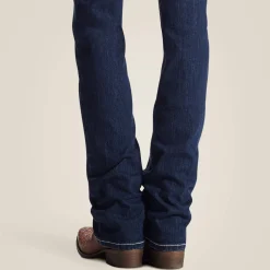 Ariat Denim|Denim*R.E.A.L. Mid Rise Icon Stackable Straight Leg Jean OCEAN