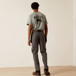 Ariat Arbeitshosen|Work*Rebar Cordura M7 Slim Dynamic Utility Straight Work Trouser CHARCOAL