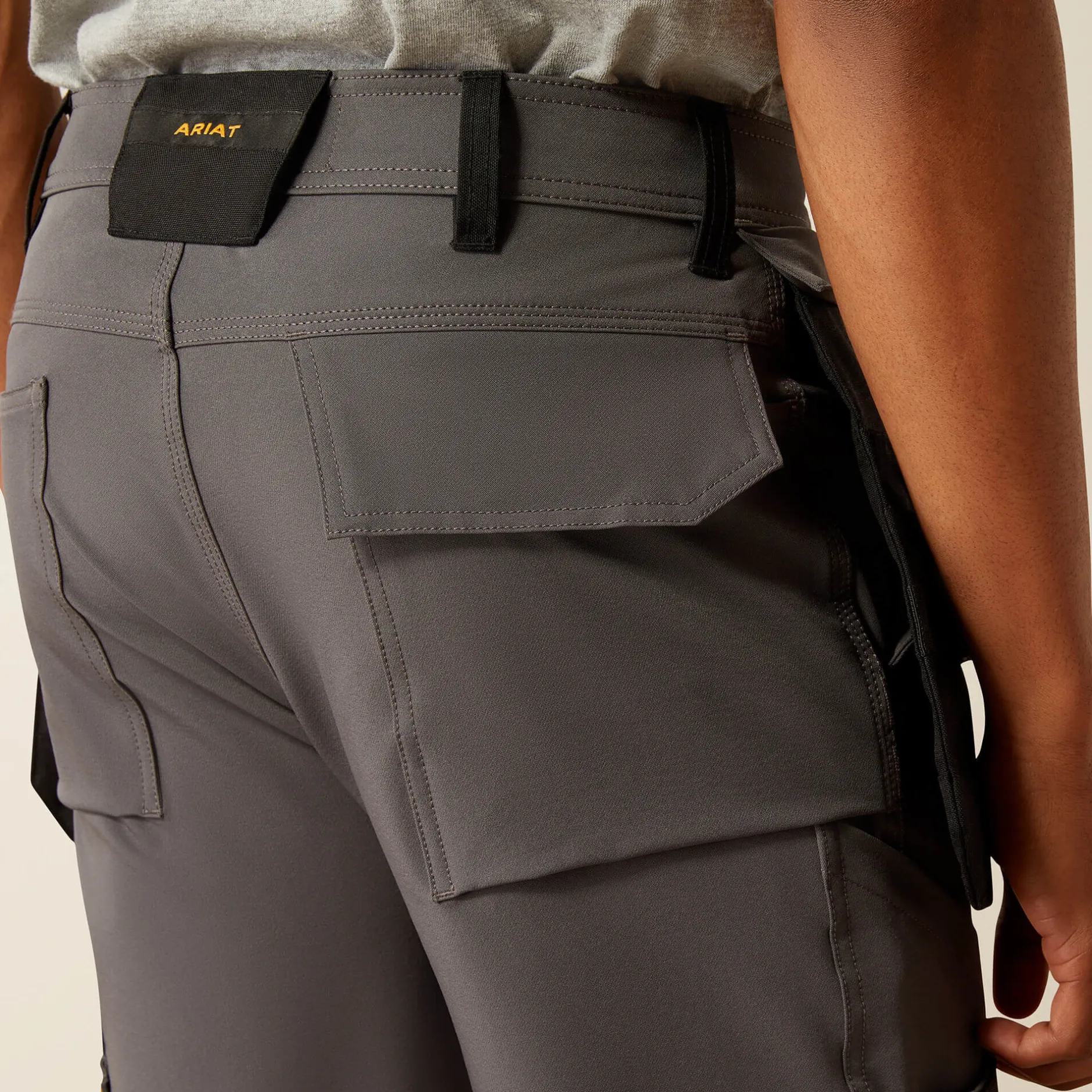 Ariat Arbeitshosen|Work*Rebar Cordura M7 Slim Dynamic Utility Straight Work Trouser CHARCOAL