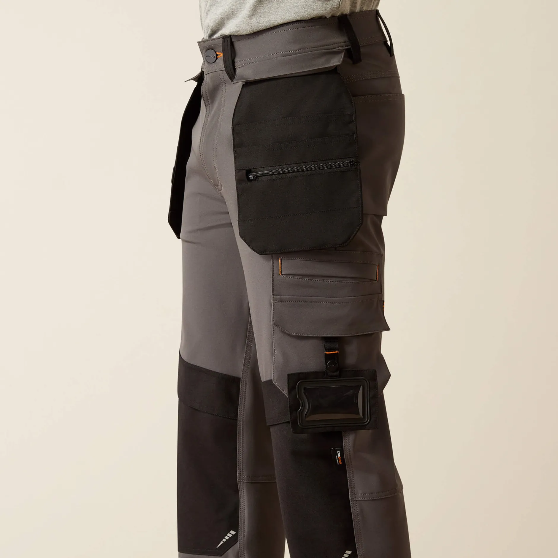 Ariat Arbeitshosen|Work*Rebar Cordura M7 Slim Dynamic Utility Straight Work Trouser CHARCOAL