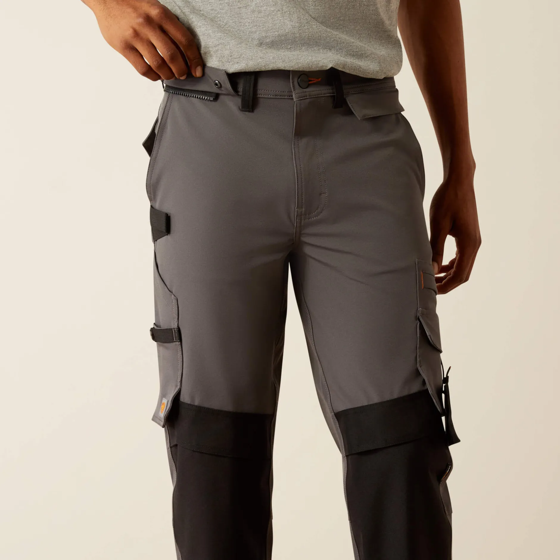 Ariat Arbeitshosen|Work*Rebar Cordura M7 Slim Dynamic Utility Straight Work Trouser CHARCOAL