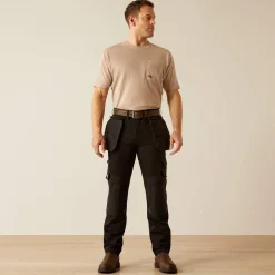 Ariat Arbeitshosen|Work*Rebar Cordura M7 Slim Dynamic Utility Straight Work Trouser BLACK