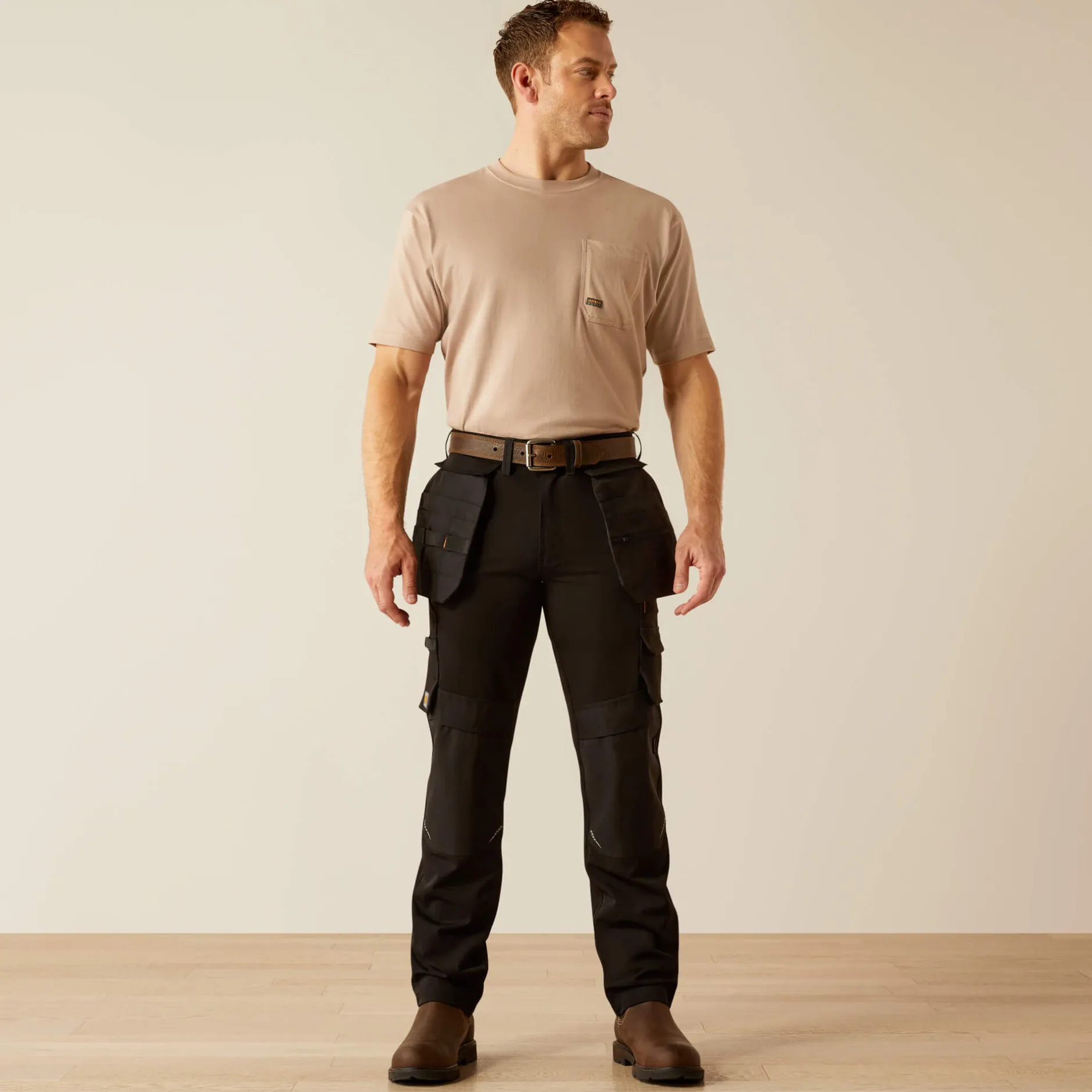 Ariat Arbeitshosen|Work*Rebar Cordura M7 Slim Dynamic Utility Straight Work Trouser BLACK