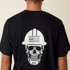 Ariat Tops & T-Shirts|Work*Rebar Cotton Strong Roughneck Graphic T-Shirt BLACK