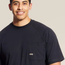 Ariat Tops & T-Shirts|Tops & T-Shirts*Rebar Cotton Strong T-Shirt BLACK