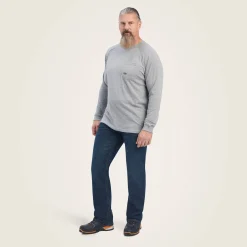 Ariat Tops & T-Shirts|Work*Rebar Cotton Strong T-Shirt HEATHER GREY
