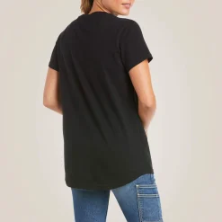 Ariat Tops & T-Shirts|Work*Rebar Cotton Strong V-Neck T-Shirt BLACK