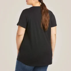 Ariat Tops & T-Shirts|Work*Rebar Cotton Strong V-Neck T-Shirt BLACK