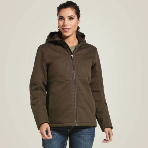 Ariat Jacken|Work*Rebar DuraCanvas Insulated Jacket WREN