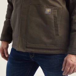 Ariat Jacken|Work*Rebar DuraCanvas Sherpa-Lined Coat WREN