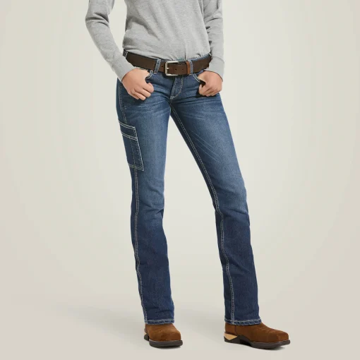 Ariat Arbeitsjeans|Work*Rebar DuraStretch Riveter Straight Leg Jean NIGHTRIDE