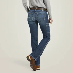 Ariat Arbeitsjeans|Work*Rebar DuraStretch Riveter Straight Leg Jean NIGHTRIDE