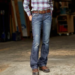 Ariat Arbeitsjeans|Work*Rebar DuraStretch Riveter Straight Leg Jean NIGHTRIDE