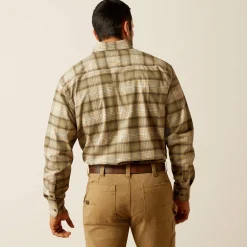 Ariat Tops & T-Shirts|Work*Rebar Flannel DuraStretch Work Shirt DEEP LICHEN