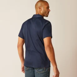 Ariat Tops & T-Shirts|Work*Rebar Foreman Polo Shirt NAVY