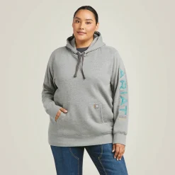 Ariat Hoodies & Sweatshirts|Work*Rebar Graphic Hoodie HEATHER GREY
