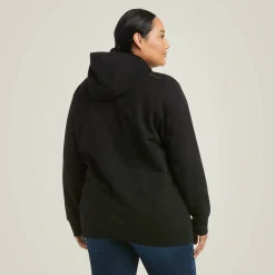 Ariat Hoodies & Sweatshirts|Work*Rebar Graphic Hoodie BLACK/PURPLE