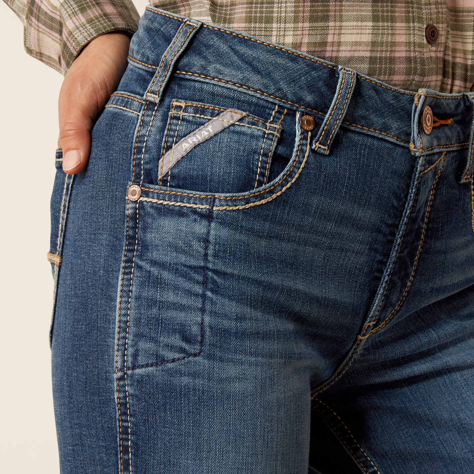 Ariat Arbeitsjeans|Work*Rebar HR Riveter Straight Jean LA JOLLA