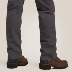 Ariat Arbeitshosen|Work*Rebar M7 DuraStretch Made Tough Double Front Straight Trouser REBAR GREY