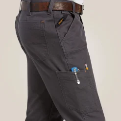 Ariat Arbeitshosen|Work*Rebar M7 DuraStretch Made Tough Double Front Straight Trouser REBAR GREY