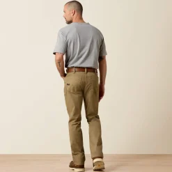 Ariat Arbeitshosen|Work*Rebar M7 Slim DuraStretch Made Tough Straight Trouser FIELD KHAKI