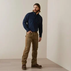 Ariat Tops & T-Shirts|Oberteile & T-Shirts*Rebar Made Tough VentTEK DuraStretch Work Shirt NAVY
