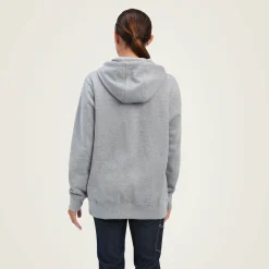 Ariat Hoodies & Sweatshirts|Work*Rebar Skill Set 1/2 Zip Hoodie HEATHER GREY