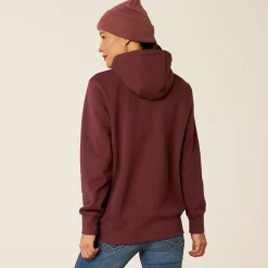 Ariat Hoodies & Sweatshirts|Work*Rebar Skill Set 1/2 Zip Hoodie CATAWBA GRAPE