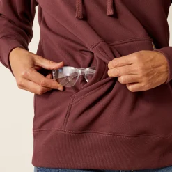 Ariat Hoodies & Sweatshirts|Work*Rebar Skill Set 1/2 Zip Hoodie CATAWBA GRAPE