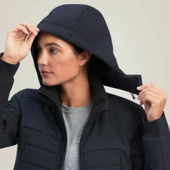 Ariat Jacken|Work*Rebar Valkyrie Stretch Canvas Insulated Jacket BLACK