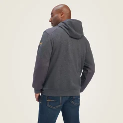 Ariat Hoodies & Sweatshirts|Work*Rebar Workman DuraCanvas Hoodie CHARCOAL HEATHER