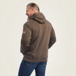 Ariat Hoodies & Sweatshirts|Work*Rebar Workman DuraCanvas Hoodie WREN HEATHER