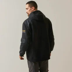 Ariat Hoodies & Sweatshirts|Work*Rebar Workman DuraCanvas Hoodie BLACK/BLACK
