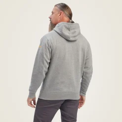 Ariat Hoodies & Sweatshirts|Work*Rebar Workman Full Zip Hoodie HEATHER GREY