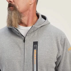 Ariat Hoodies & Sweatshirts|Work*Rebar Workman Full Zip Hoodie HEATHER GREY