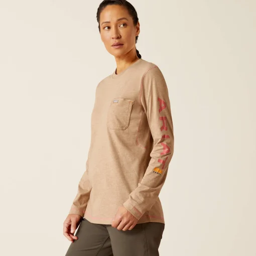 Ariat Tops & T-Shirts|Work*Rebar Workman Logo T-Shirt
