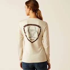 Ariat Oberteile & T-Shirts*Rein Seal T-Shirt NATURAL