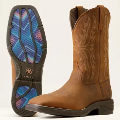 Ariat Performance Westernstiefel|Western*Ridgeback Western Boot OILY DISTRESSED TAN
