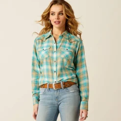 Ariat Westernhemden|Oberteile & T-Shirts*Roping Plaid Western Shirt BREEZE PLAID
