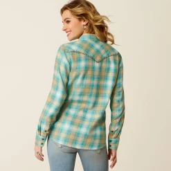 Ariat Westernhemden|Oberteile & T-Shirts*Roping Plaid Western Shirt BREEZE PLAID
