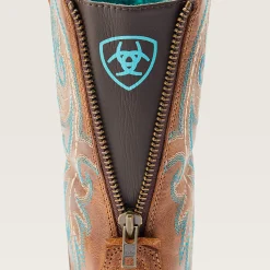 Ariat Performance Westernstiefel|Western*Round Up Back Zip Western Boot DESERT SAND