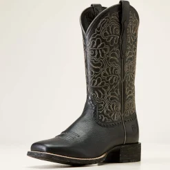 Ariat Performance Westernstiefel|Western*Round Up Remuda Western Boot BLACK DEERTAN