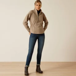 Ariat Sweatshirts & Hoodies*Ryeland 1/2 Zip Sweatshirt BRINDLE