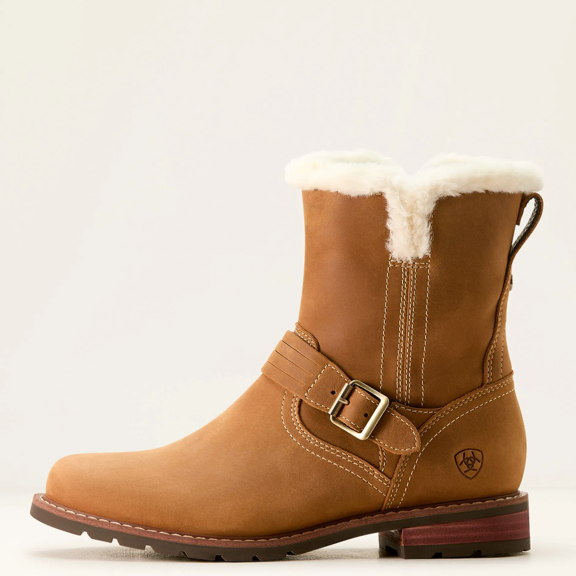 Ariat Country*Savannah Sherpa Waterproof Boot CARMEL TAN