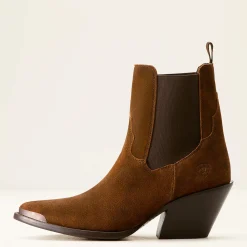 Ariat Fashion-Westernstiefel|Wildleder Schuhe & Stiefel*Shiloh Bootie DARK GINGER SUEDE