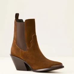 Ariat Fashion-Westernstiefel|Wildleder Schuhe & Stiefel*Shiloh Bootie DARK GINGER SUEDE