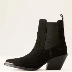 Ariat Fashion-Westernstiefel|Wildleder Schuhe & Stiefel*Shiloh Bootie DISTRESSED BLACK SUEDE