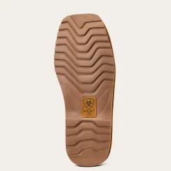Ariat Pantoletten*Silversmith Square Toe Slipper CHESTNUT