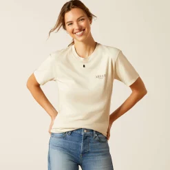 Ariat Oberteile & T-Shirts*Stamp Seal T-Shirt NATURAL